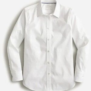 NWT J. Crew Slim-Fit Stretch Cotton Poplin Shirt
